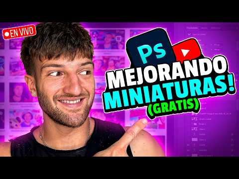 🔴 ¡MEJORADO MINIATURAS de SUSCRIPTORES en VIVO! 🎨 (Cómo Hacer  Miniaturas para YouTube) ✅
