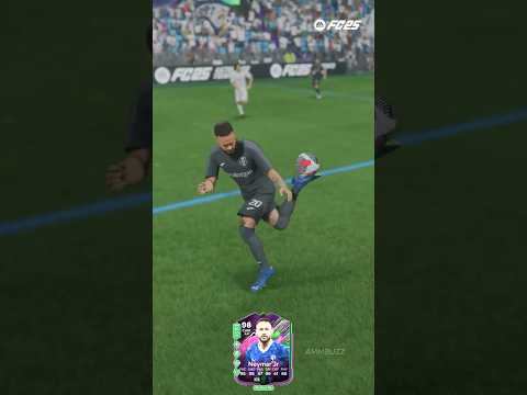 Neymar's rainbow flick straight into a banger 🇧🇷🌟🎯 | #fc25 #footballshorts #brasil #neymarjr