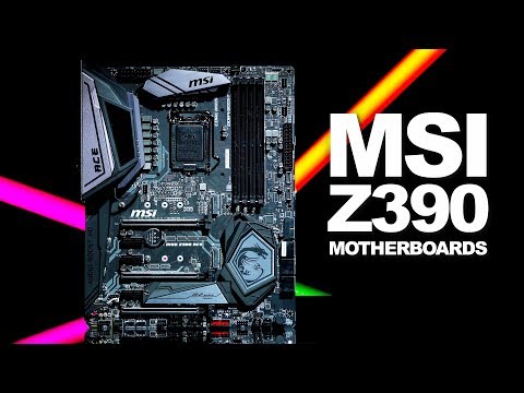 Newegg Insider: MSI’s new Z390 Motherboards - UCJ1rSlahM7TYWGxEscL0g7Q