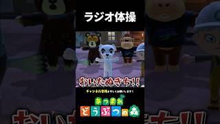 【あつ森】全部めちゃくちゃなラジオ体操