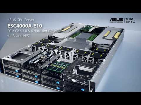 ESC4000A-E10 AMD EPYC GPU Server | ASUS