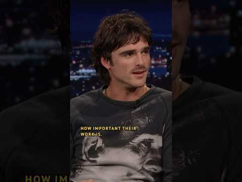 #JacobElordi on meeting #GuillermodelToro before working with him on #Frankenstein