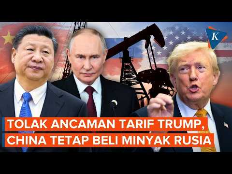 <strong>China</strong> Menolak Tunduk Ancaman Tarif <strong>AS</strong>, Tetap Beli Minyak Rusia