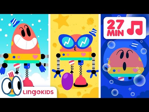 EXPLORE the WORLD with BABY BOT 🤖🧠 Learning videos | Lingokids