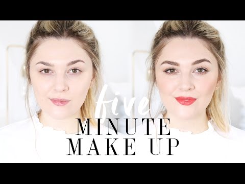 How To Do Your Makeup In Five Minutes | I Covet Thee