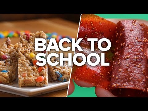 4 Back-To-School Snacks