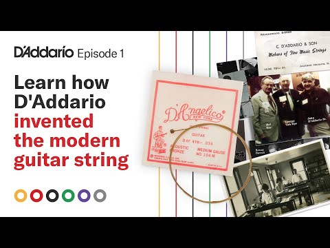 How D'Addario Invented The Modern Guitar String | Jim's Corner Ep. #1