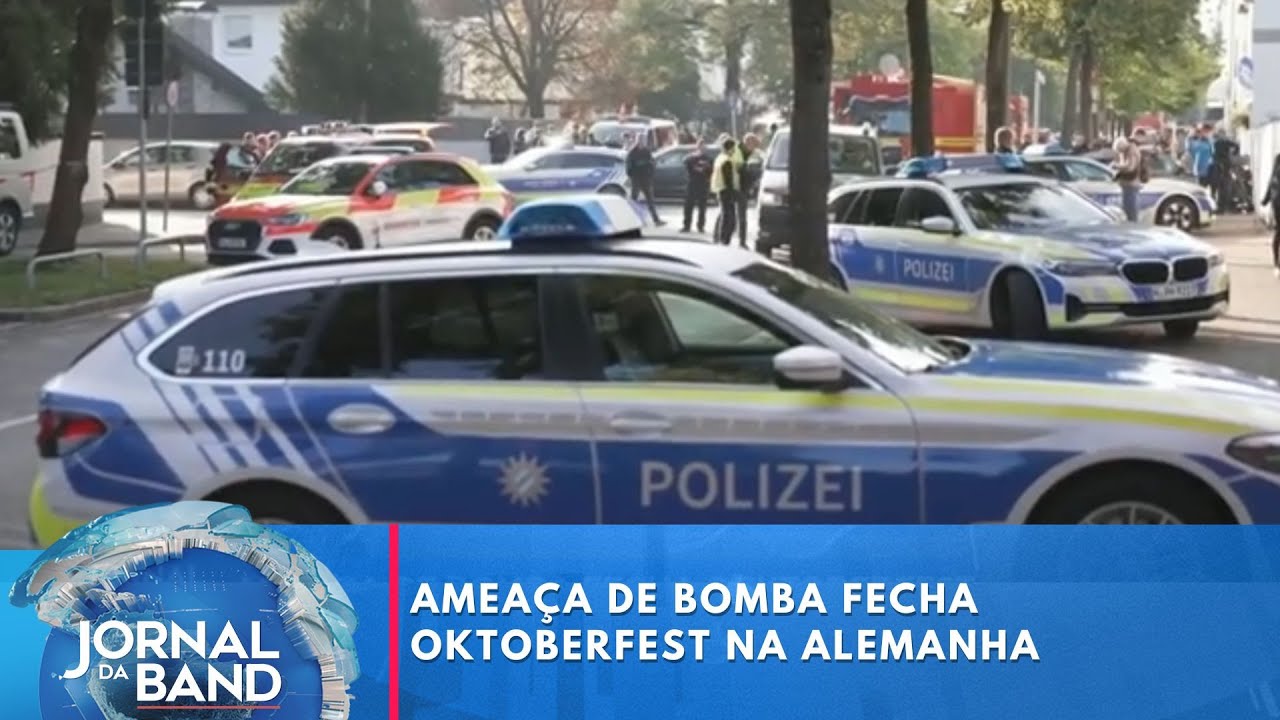 Ameaça de bomba fecha Oktoberfest em Munique na Alemanha | Jornal da Band