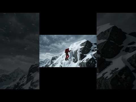 Yeti Saves a Man from Falling from a Cliff
