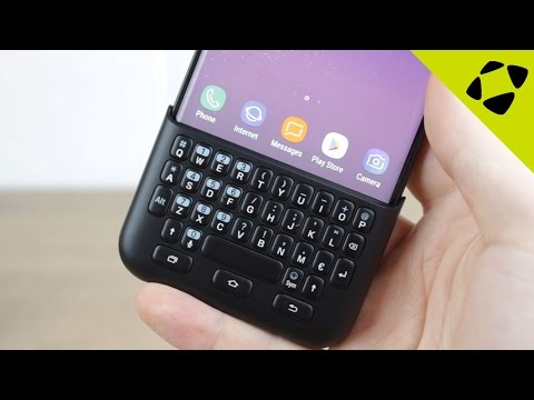 Official Samsung Galaxy S8 / S8 Plus Keyboard Cover Case Review - Hands On - UCS9OE6KeXQ54nSMqhRx0_EQ