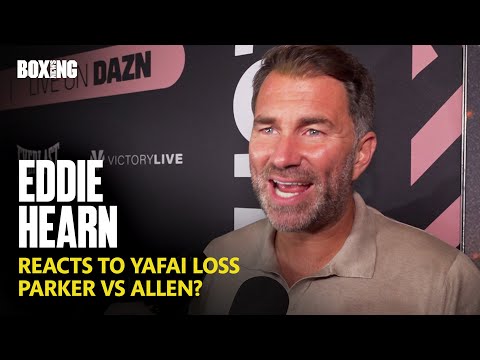Eddie Hearn Reacts To Galal Yafai Devastating Loss To Rodriguez