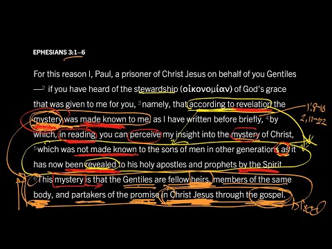 Ephesians 3:1–6 // Part 2 // Does “Mystery” Mean Beyond Understanding?