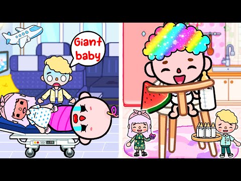 Mom Gave Birth To A Giant Baby 👶😱 Toca Life Story | Toca Boca