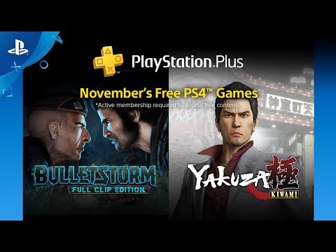 PlayStation Plus - Free Games Lineup: November 2018 | PS4