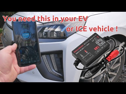 Review of the BM2 bluetooth 12V battery monitor, a must have accessory for any EV or ICE vehicle