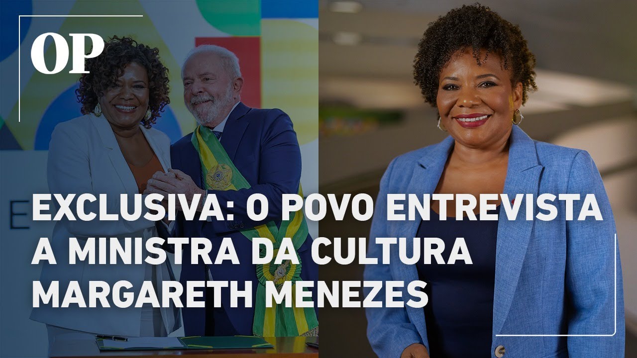 🔴 AO VIVO: Entrevista com Margareth Menezes, ministra da Cultura
