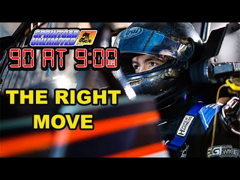 SprintCarUnlimited 90 at 9 for Thursday, November 21st: Chase Dietz makes the right move - dirt track racing video image