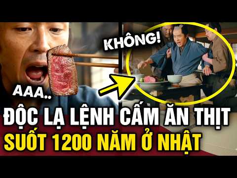 Độc lạ câu chuyện về lệnh CẤM ĂN THỊT động vật tồn tại SUỐT 1200 NĂM ở Nhật Bản | Tin 3 Phút Bí Ẩn