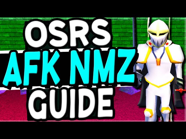 OSRS Nightmare Zone Guide - AFK - Most Points Per Hour