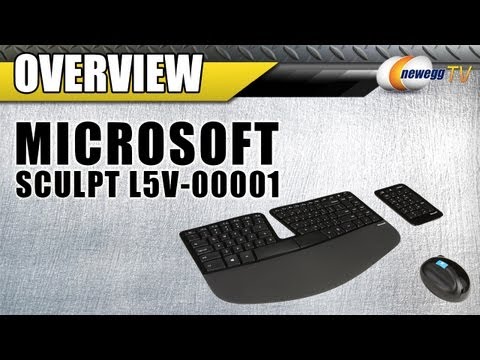 Microsoft Wireless Sculpt Ergonomic Desktop Overview - Newegg TV - UCJ1rSlahM7TYWGxEscL0g7Q