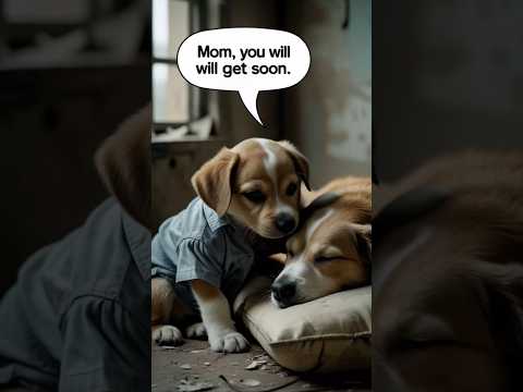 Cute Puppy's Hard work story for his Mom #inspirationalstory #viralshorts #zacto f