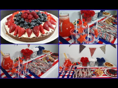 4th of July DIY Snacks & Decor| Dulce Candy - UCo5zIpjl2OQkYatd8R0bDaw