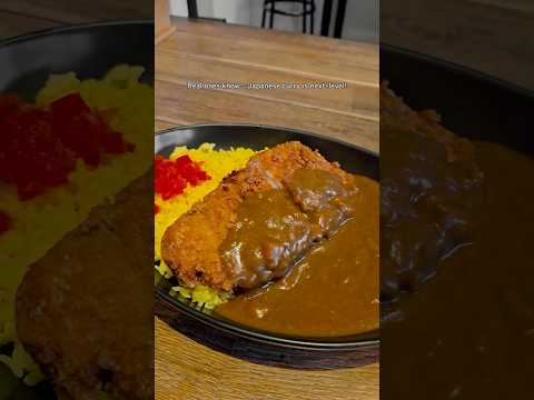 Dig Into Giant Japanese Katsu Curry and Enjoy Delicious Curry Toppings in Akihabara! #short