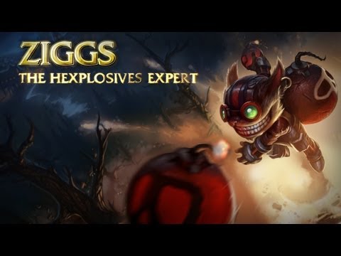 Ziggs: Champion Spotlight | Gameplay - League of Legends - UC2t5bjwHdUX4vM2g8TRDq5g