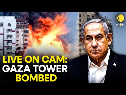 Israel-Gaza Attack LIVE: Israel BOMBS Tower In Gaza, Are Gates Of Hell Opening For Residents? | WION