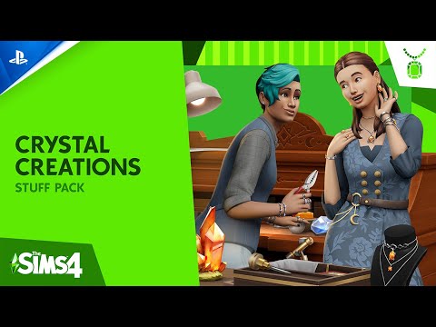 The Sims 4 - Crystal Creations Stuff Pack Reveal Trailer | PS5 & PS4 Games