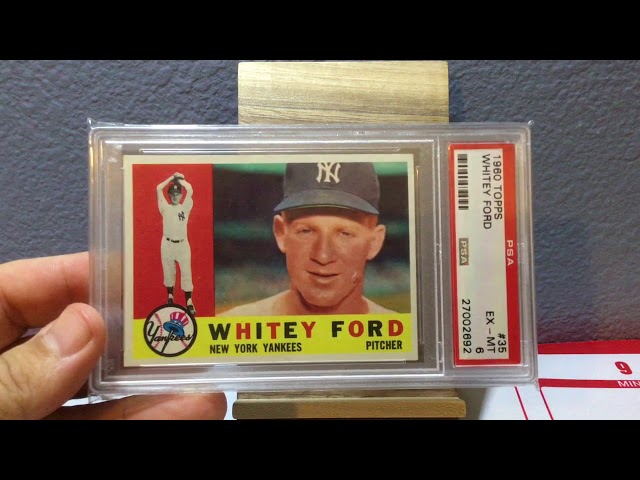 Whitey Ford’s Baseball Card is a Must-Have for Collectors