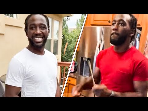Terence Crawford CAMP LIFE vs Canelo • WHAT DOES HE DO DURING DOWN TIME?