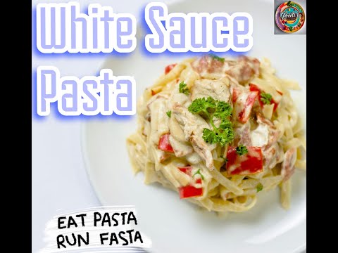 Creamy White Sauce Pasta Recipe | Easy & Delicious | Homem#WhiteSaucePasta #CreamyPasta #EasyRecipe