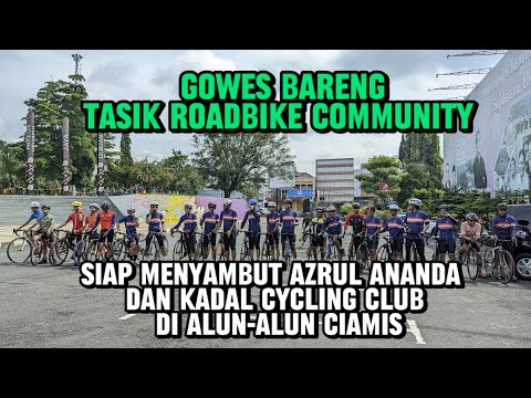 Gowes Bareng, TRC Siap Menyambut Azrul Ananda dan Kadal Cycling Club di Alun-Alun Ciamis
