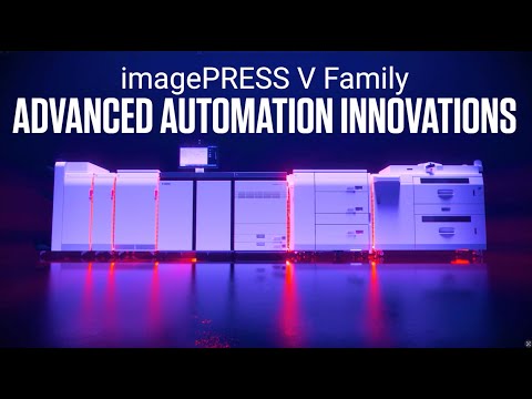 Canon imagePRESS V Family Advanced Automation Innovations