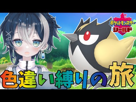 【色旅】1回諦めた色違い縛りの旅にリベンジしようか！！【#ポケモン剣盾 】【#ポケモン 】【#vtuber 】#shorts