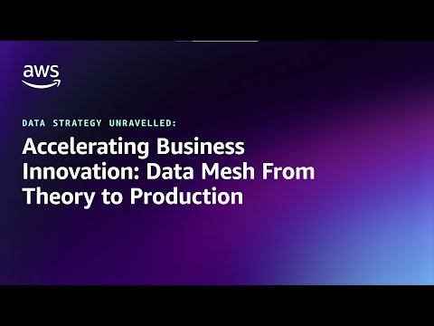 DSU - Accelerating Business Innovation: Data Mesh From Theory to Production | Amazon Web Services