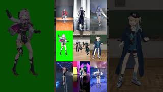 【にじさんじ】UNDEADの踊り方の違い【セラフ・ダズルガーデン/小柳ロウ/西園チグサ/壱百満天原サロメ/甲斐田晴/長尾景/弦月藤士郎/鏑木