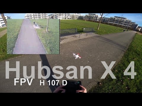 Hubsan X 4 // FPV H 107 D // Flight in the sunshine filmed with GoPro Hero 3+ - UCNWVhopT5VjgRdDspxW2IYQ