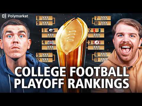 NEW College <strong>Football</strong> Playoff Rankings | Georgia, Miami, <strong>Ohio</strong> <strong>State</strong>, Alabama, Notre Dame, Texas