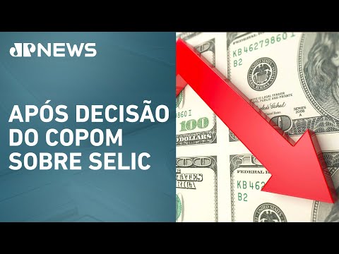 Dólar tem nona queda consecutiva e fecha pregão cotado a R$ 5,85