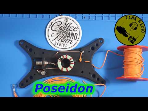 Poseidon Vertical Antenna Build, Coffee and Ham Radio