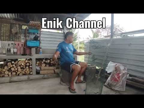 Membaiki jebakan ikan sementera menanti musim tengkujuh