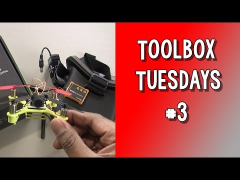 Toolbox Tuesdays #3 - VR007 FPV Goggles with DVR Mod and Eachine QX90C Sneak Peek - UCMFvn0Rcm5H7B2SGnt5biQw
