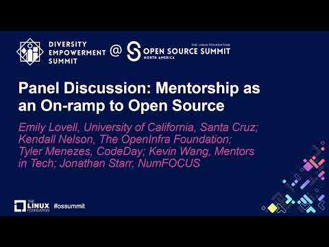 Panel Discussion: Mentorship as an On-ramp to Open Source