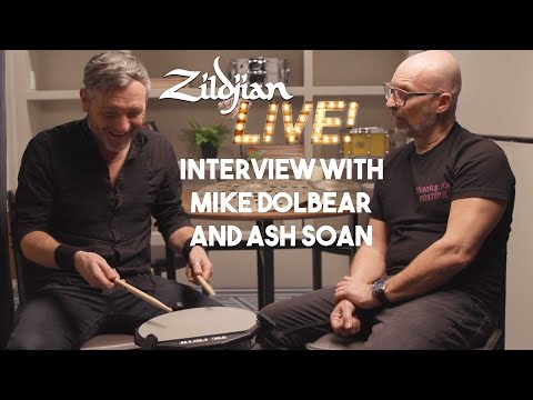 Zildjian Live Interview with Mike Dolbear and Ash Soan