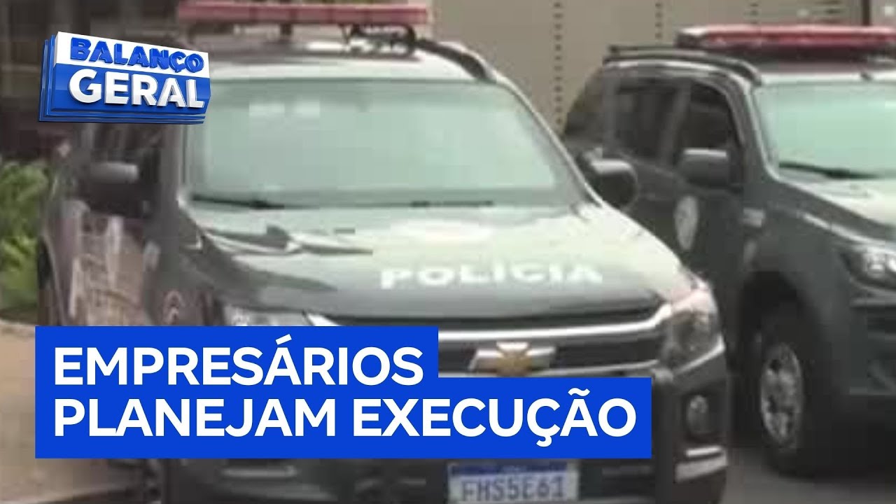 Empresários são presos suspeitos de planejar assassinato de promotor e de comandante da PM