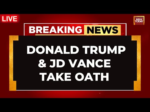 Donald Trump Sworn In As 47th President Of United States | JD Vance Takes Oath As US VP