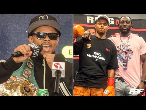 SHAKUR STEVENSON REVEALS WHAT TERENCE CRAWFORD TOLD HIM RINGSIDE DURING HIS WIN OVER WILLIAM ZEPEDA