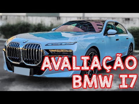 Avaliação BMW i7 2024 - O MAIS LUXUOSO DO MUNDO! TEM ATÉ TV 8K DENTRO DO CARRO!!!